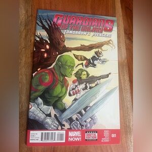 Marvel Comics Guardians of the Galaxy Tomorrows Avengers Comic #001